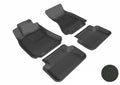 3D MAXpider 2009-2016 Audi A4/S4/RS4 Kagu 1st & 2nd Row Floormats - Black