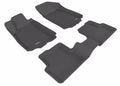 3D MAXpider 2012-2020 Chevrolet Sonic Kagu 1st & 2nd Row Floormats - Black