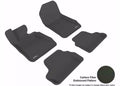 3D MAXpider 2007-2013 BMW 3 Series E93 Kagu 1st & 2nd Row Floormats - Black