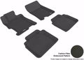 3D MAXpider 2008-2012 Honda Accord Kagu 1st & 2nd Row Floormats - Black