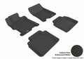 3D MAXpider 2008-2012 Honda Accord Kagu 1st & 2nd Row Floormats - Black