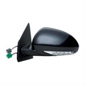 0812 BUICK ENCLAVE LH HEATED POWER FOLDAWAY OE MIRROR BLACK PTM W/TURN SIGNAL & MEMORY