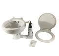 MARINE TOILET, MANUAL PUMP, COMPACT