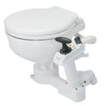 MARINE TOILET, MANUAL PUMP, COMPACT