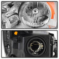 xTune 07-11 Honda CRV Halogen Headlights - Black (HD-JH-HCRV07-AM-C)