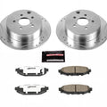 Power Stop 16-18 Subaru Crosstrek Rear Z26 Street Warrior Brake Kit