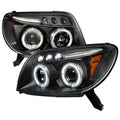 PROJECTOR HEADLIGHT GLOSSY BLACK