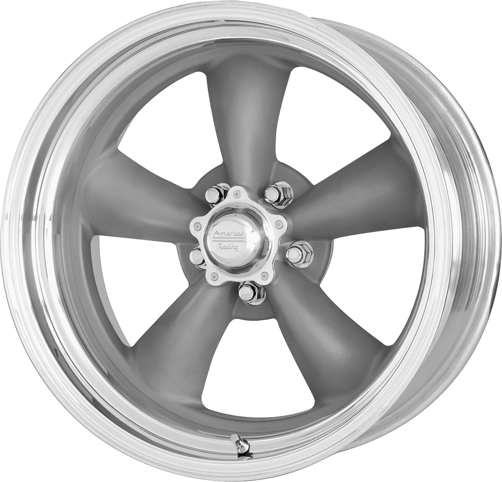 AMERICAN RACING VINTAGE VNCL215 17X8 5X4.75 M-GRY MACH-LP -11MM - VN2157861US