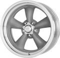 AMERICAN RACING VINTAGE VNCL215 17X8 5X4.75 M-GRY MACH-LP -11MM - VN2157861US