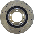 StopTech 90-91 Porsche 944 (Exc Turbo)/92-95 968 (Exc Sport) Drilled Left Front Rotor