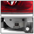0712 ACADIA OEM STYLE TAIL LIGHTS RED CLEAR