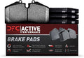 DFC 09-24 Nissan GT-R Front Active Performance Pads - Low Metallic