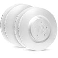 R1 06-14 Honda Ridgeline Front Right Drilled & Slotted Geoperformance Rotor
