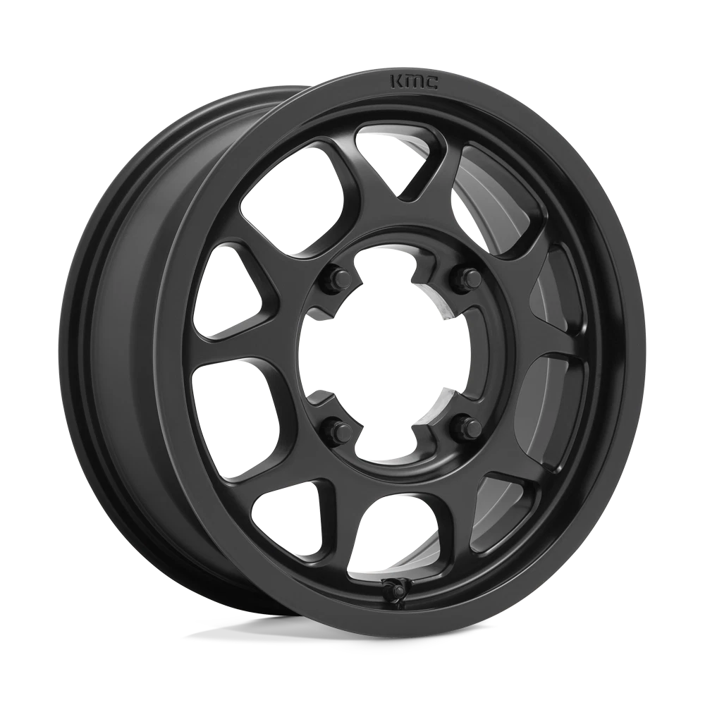 KMC POWERSPORTS KS136 15X6 4X156 S-BLK 38MM - KS13656044738