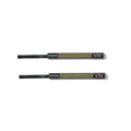 Putco 6In pair Red / Blue w/ 64 Strobe Patterns & White Over-Ride Light Bars E-Blades