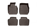 WeatherTech 2014+ BMW 2-Series Front & Rear FloorLiner - Cocoa