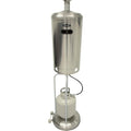 ROUND BASE PATIO HEATER STAINLESS STEEL