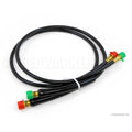 SS O/B HOSE KIT STND. BULKHEAD 2