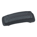 Mustang 80-07 Harley Early FL Touring Saddlebag Lid Covers Diamond Stitch - Black