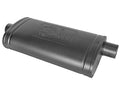 aFe MACHForce XP SS Muffler 3in Center Inlet / 3in Offset Outlet 22in L x 11n W x 6in H Body