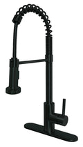 METAL, SINGLE LEVER SPRING FAUCET,