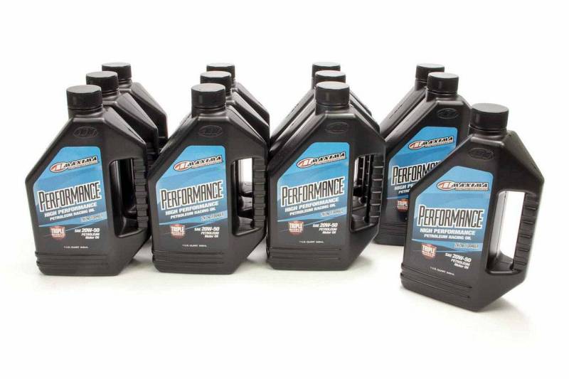 Maxima Performance Auto Semi-Syn Synthetic Blend 20W50 Engine Oil - 5 Gallon