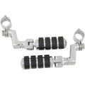 Kuryakyn Large ISO Offset Highway Pegs With 1-1/4inch Clamp Chrome (Pair)