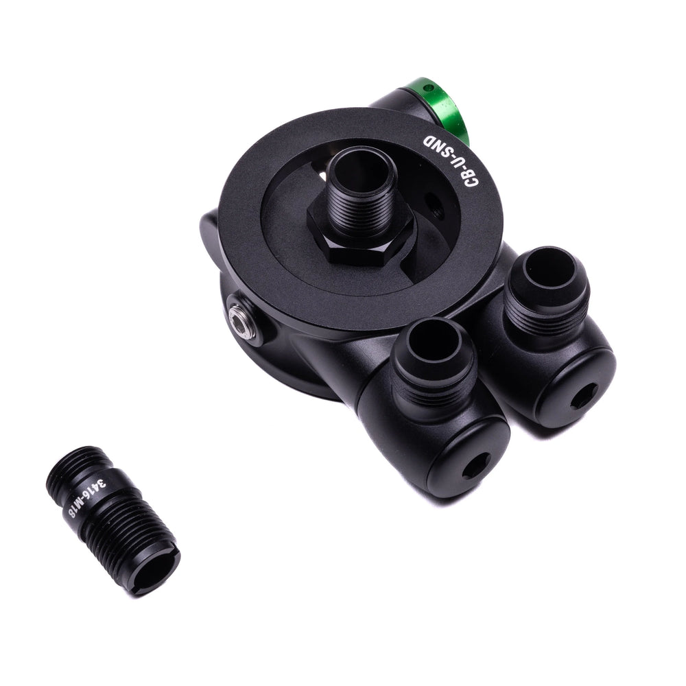 Chase Bays Nissan RB20/RB25/RB26 Oil Cooler Block Adapter Kit