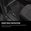 X-act Contour Front & 2nd Seat Floor Liners For 2019-2026 Silverado 1500/1500 LTD/2500 HD/3500 HD, Sierra 1500/1500 Limited/2500 HD/3500 HD Crew Cab Husky Liners