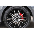 Front Set 2 Caliper Covers Engraved Front Vtec Red Finish Silver Characters 1998-2002 Honda Accord MGP Caliper Covers