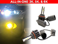 GEN 5 BIXENON PROJECTOR LENS KIT W/ ILLUMINATED HALO