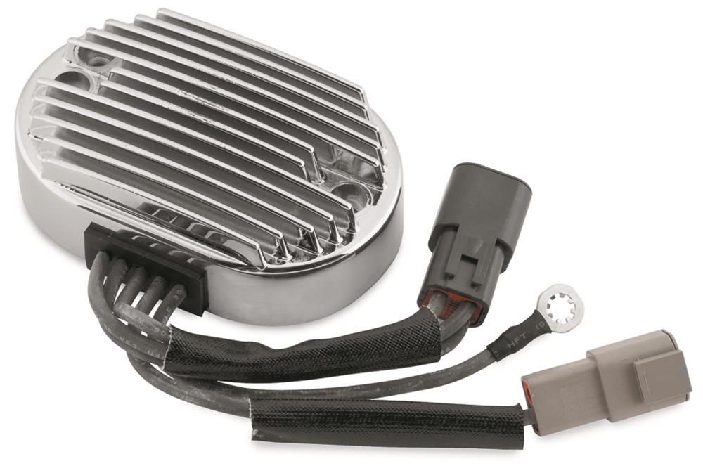 Twin Power 2007 FXST FLST Voltage Regulator Chrome Replaces H-D 74540-07 40 Amp