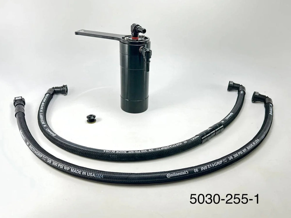 ~(7 lbs. 14X8X6)~ 19-20 Chevy 5.3L SV Catch Can - Black