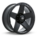 OUTLAW 17X8 5127 5P C71.5 SATIN BLACK