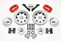 Wilwood Forged Dynalite Front Kit 12.19in Drilled Red 70-78 Camaro