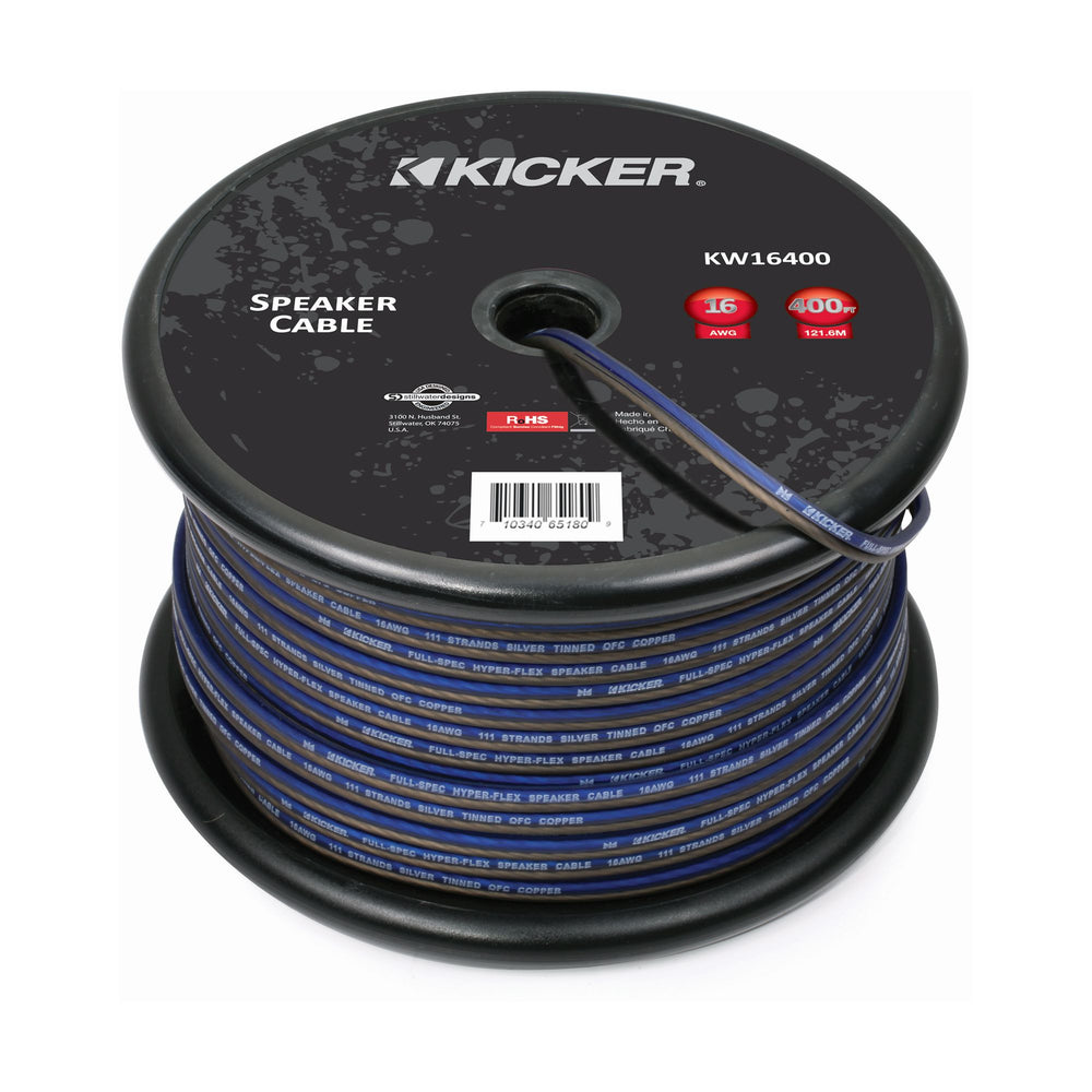K-SERIES 16AWG SPEAKER WIRE 400 FT; RoHS COMPLIANT