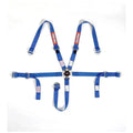 RaceQuip Black JR. CAMLOCK 5pt Seat Belt