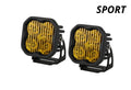 Diode Dynamics SS3 LED Pod Sport - Yellow Combo Standard (Pair)
