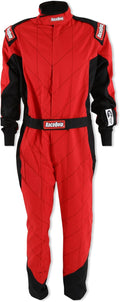 CHEVRON-1 SUIT SFI-1 RED MTALL