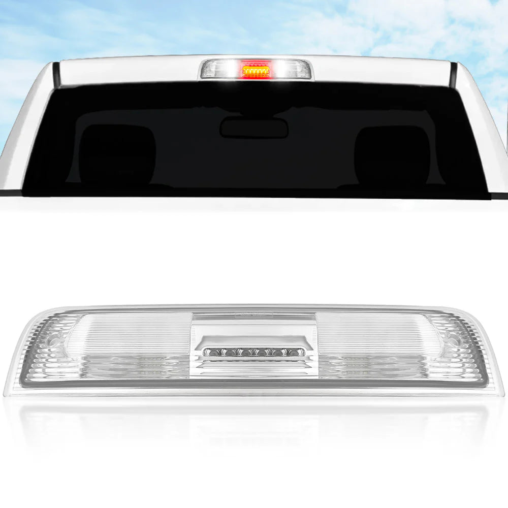 ~(2 lbs. 17X6X4)~ Dodge 09-19 RAM 1500 (Classic Body Style ONLY) and 10-18 RAM 2500/3500 - ULTRA HIGH POWER Red LED 3rd Brake Light Kit w/