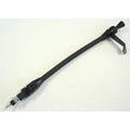 MIDNIGHT SERIES; FLEXIBLE TRANSMISSION DIPSTICK; GM TH350 TRANS.; BLACK STAINLES