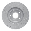 DFC 03-05 Nissan Murano Front Left Drilled & Slotted Geoperformance Rotor