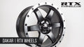 RTX black auto part