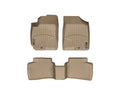 WeatherTech 07-10 Hyundai Elantra Front and Rear Floorliners - Tan
