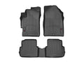 WeatherTech 13+ Chevrolet Spark Front and Rear Floorliners - Black