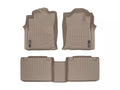 WeatherTech 05-11 Toyota Tacoma Front and Rear Floorliners - Tan
