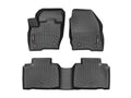 WeatherTech Black Front and Rear Floorliners Fits -20-18 Lincoln 44845-1-2