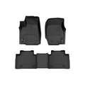 WeatherTech 21-23 Jeep Grand Cherokee L & 2022+ Grand Cherokee 4XE Front & Rear FloorLiner - Black