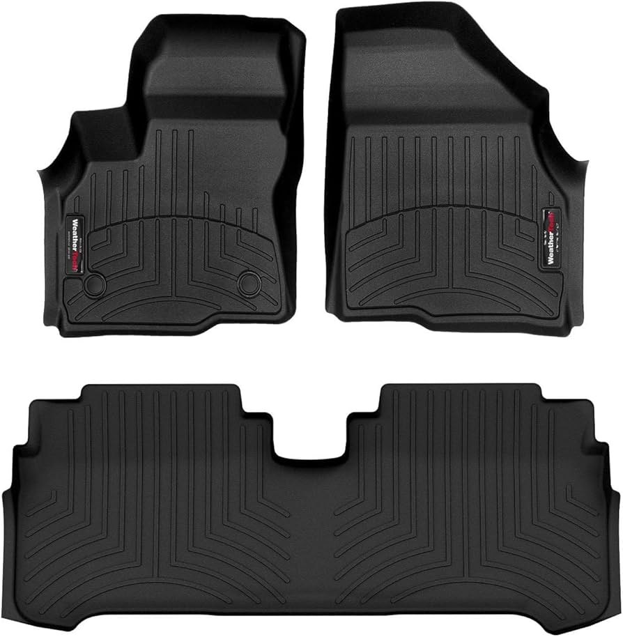 WeatherTech 2022 Chevrolet Bolt EUV 1st & 2nd Row FloorLiner - Black