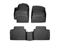 WeatherTech Black Front and Rear Floorliners Fits -22-26 Hyundai 441652-1-2